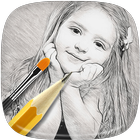 Pencil Sketch Photo biểu tượng