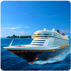 Cruise Ship Real Simulator, Ship Games Driving ไอคอน