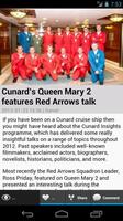 2 Schermata CSN: Cunard Cruise Line