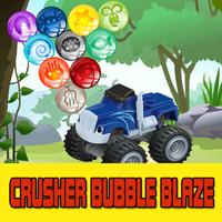 پوستر crusher bubble blaze