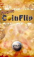 Flip Christmas Coin Affiche