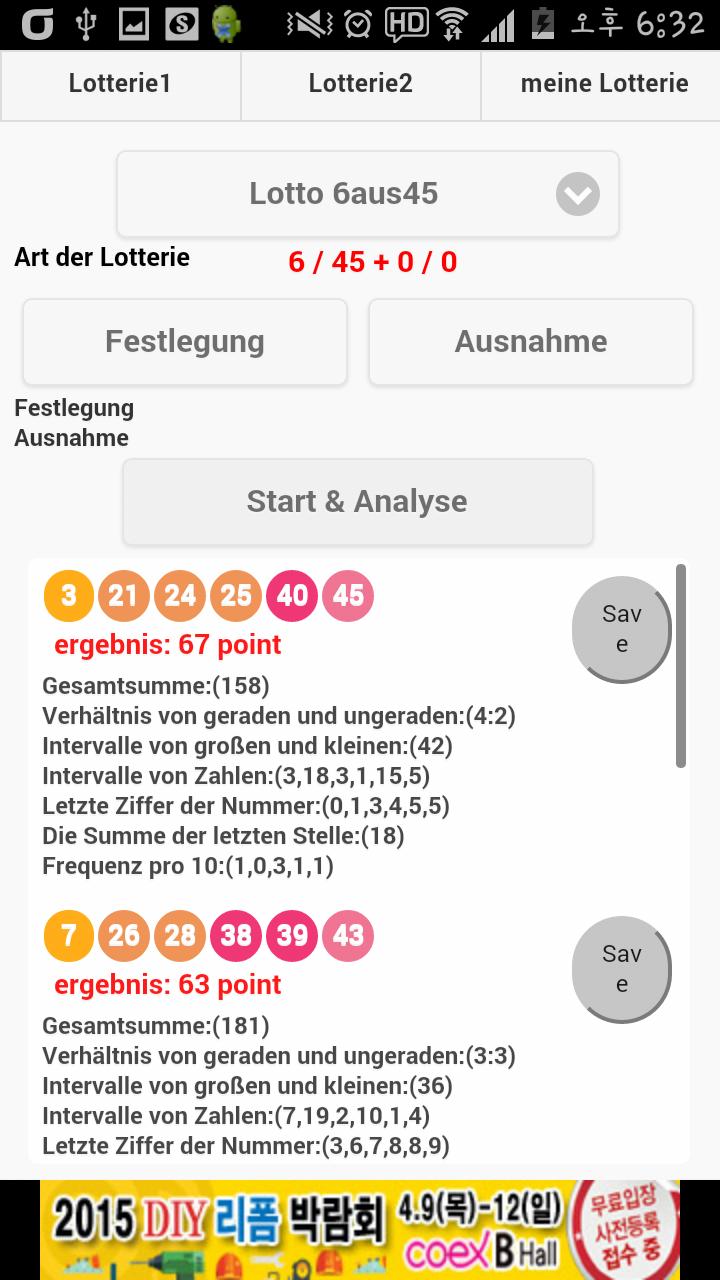 ergebnis lotto