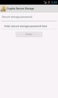 Cryptia Secure Storage Free screenshot 1