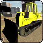 Bulldozer Driving Simulator 3D icône