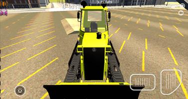 Bulldozer Driving Simulator 3D screenshot 2