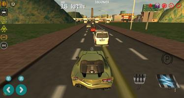 Car Race Simulator 3D capture d'écran 3