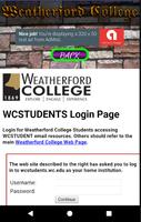 Weatherford College Pro capture d'écran 2
