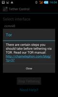 Tether Control captura de pantalla 1