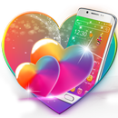 Crystal Gradient Heart Theme APK