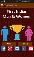 First Indian Men & Women Affiche