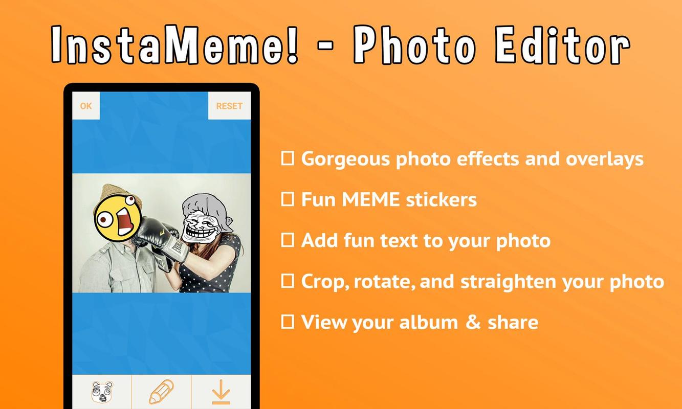 Insta Meme Photo Editor APK Download Gratis Hiburan APL Untuk