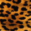 Kristall-Leopard-Tapete