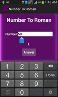 Maths Number to Roman Letters capture d'écran 3