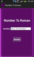 Maths Number to Roman Letters capture d'écran 1