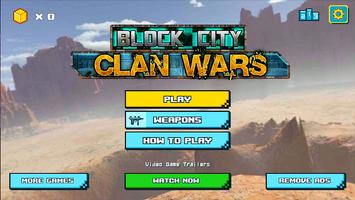 Block City Clan Wars Affiche