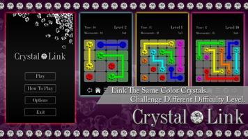 Crystal Link: Connect Matching Crystals! plakat