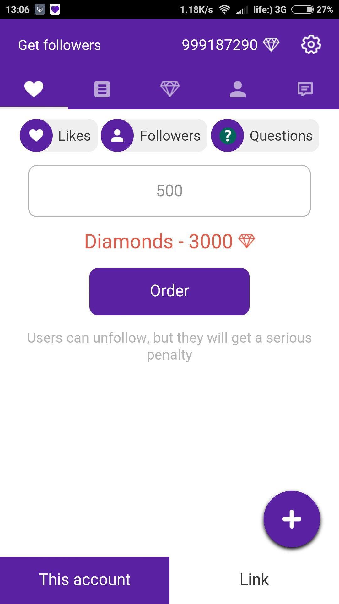 Ask Gainer For Likes For Android Apk Download - 