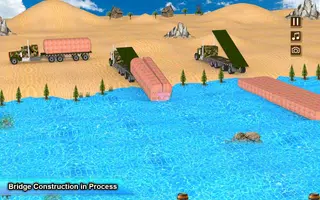 ponte construtor construção 3d imagem de tela 2