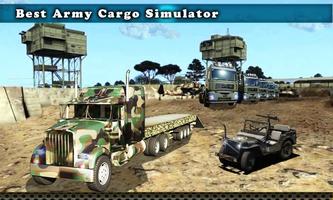 Army Cargo Truck Driving স্ক্রিনশট 3
