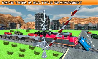 Car Cargo Train Transport 3D screenshot 1