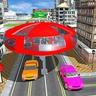 Gyroscopic Bus Futuristic Transport 3D icône