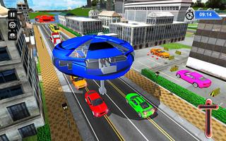 Gyroscopic Bus Futuristic Transport 3D capture d'écran 1