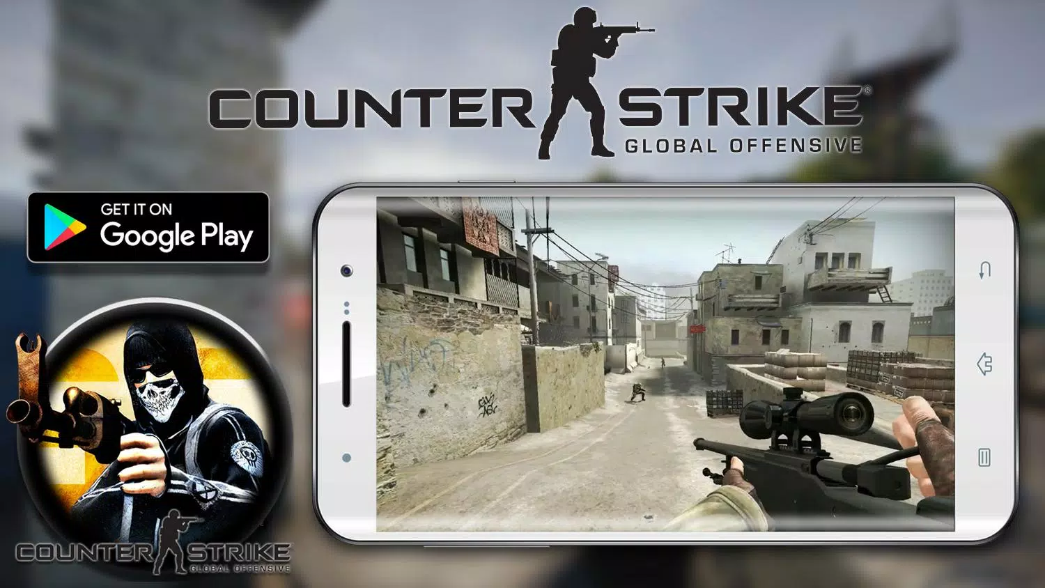 Counter Strike CS GO Game Wallpaper APK pour Android Télécharger