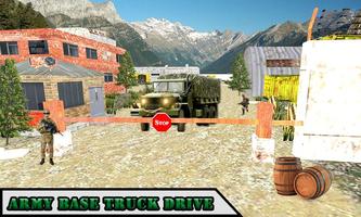 Drive Army Truck Check Post اسکرین شاٹ 1