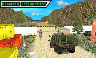 Drive Army Truck Check Post اسکرین شاٹ 2