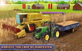 oogster tractor landbouw simulator spel-poster