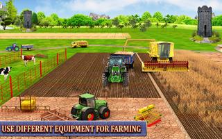 mesin penuai traktor pertanian Simulator permainan screenshot 1