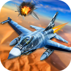 moderno guerra luchador avión icono