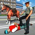 Mounted Police City Horse Chase