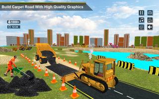 New Road Builder City Construction 3D capture d'écran 3