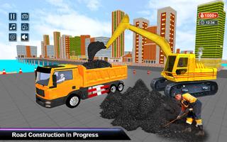New Road Builder City Construction 3D capture d'écran 1