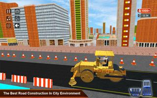 New Road Builder City Construction 3D capture d'écran 2