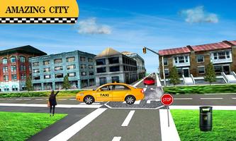 シティ タクシー ドライバ 3D ゲーム 2017年 ポスター