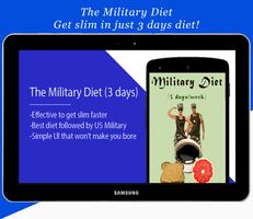 The Military Diet Plan (3 Days) capture d'écran 1