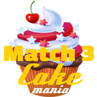 Cake Crush Mania - Match 3 icono