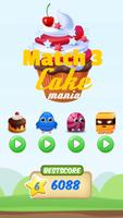 Cake Crush Mania - Match 3 Plakat