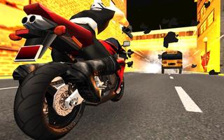 Mort Moto Stunt Rider Affiche