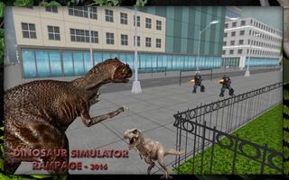 Dino Simulator City Rampage اسکرین شاٹ 2