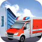 Drive Rescue Ambulance Sim 3D icône