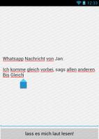 Read your Text - german voice capture d'écran 1