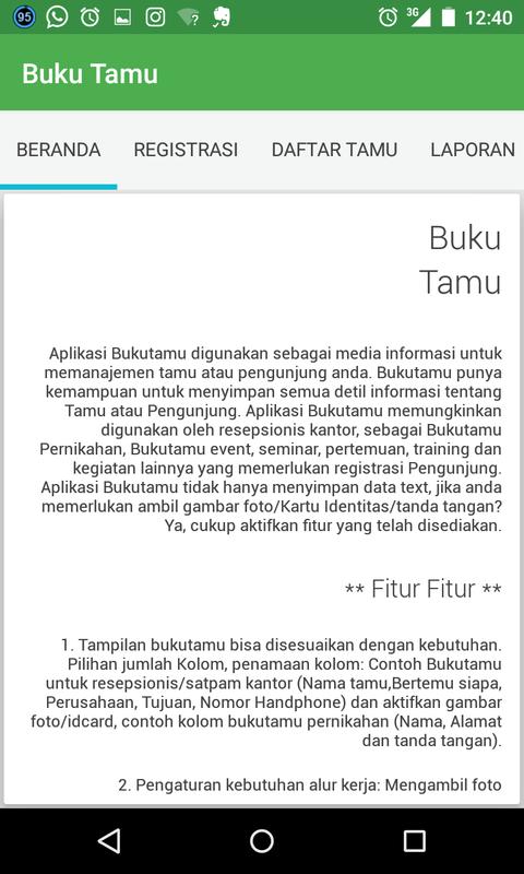 Buku Tamu Apk Download Gratis Bisnis Apl Android Apkpure Poster