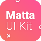 Matta - Material Design Android UI Template App icône
