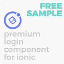 Premium Ionic Login Component - Free Sample APK