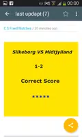 Correct Score Fixed screenshot 4