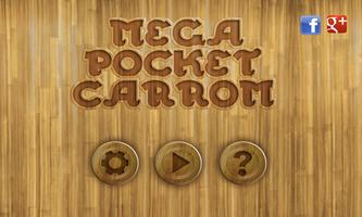 Mega Pocket Carrom Poster