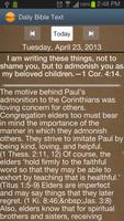 JW Daily Bible Text capture d'écran 3
